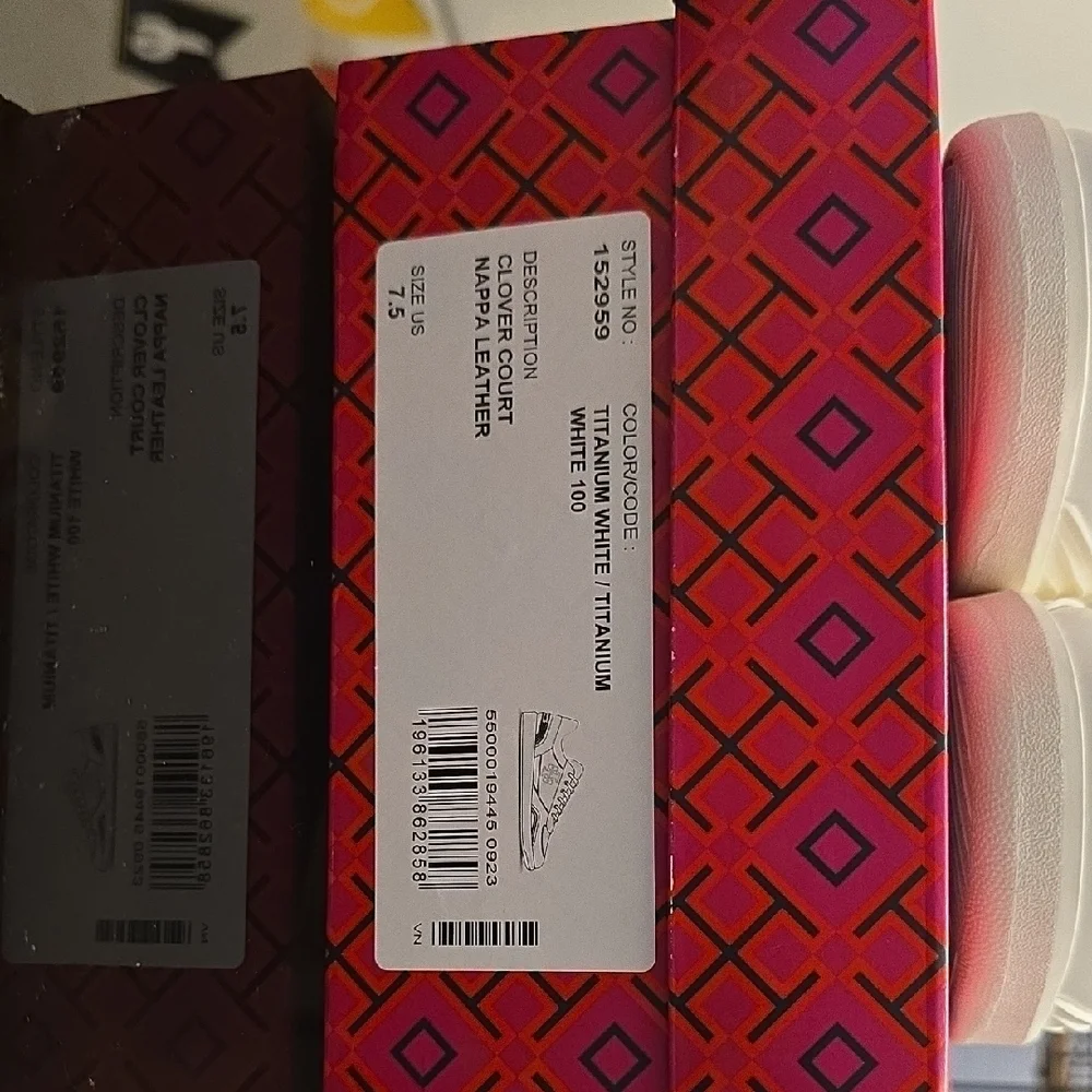 Tory Burch White Sneakers - Picture 5 of 5